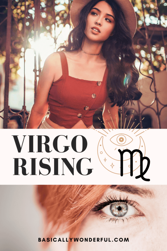 virgo rising physical appearance and style