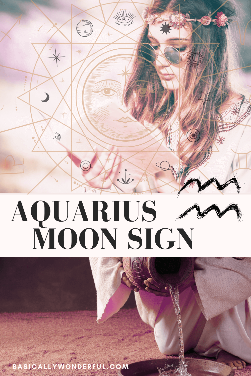 The Aquarius Moon Woman Basically Wonderful